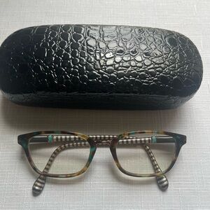 Lilly Pulitzer girls frame + glitter case